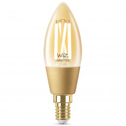 BEC smart LED Philips, soclu E14, putere 4.9W, forma lumanare, lumina toate nuantele de alb, alimentare 220 - 240 V, "0000087186