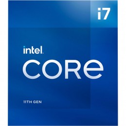 CPU INTEL i7-11700F, skt LGA 1200, Core i7, frecventa 2.5 GHz, turbo 4.9 GHz, 8 nuclee,  putere 65 W, "BX8070811700F"