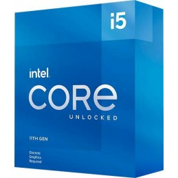 CPU INTEL i5-11600KF, skt LGA 1200, Core i5, frecventa 3.9 GHz, turbo 4.9 GHz, 6 nuclee,  putere 125 W, "BX8070811600KF"