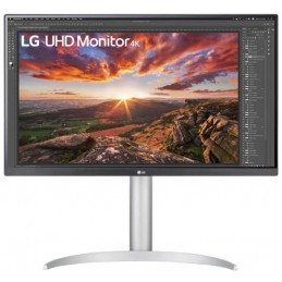 MONITOR LG 27 inch, home | office, IPS, 4K UHD (3840 x 2160), Wide, 400 cd/mp, 5 ms, HDMI | DisplayPort, "27UP850-W.AEU" (includ