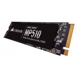SSD CORSAIR Force Series MP510, 960GB, M.2, PCIe Gen3.0 x4, 3D TLC Nand, R/W: 3480/3000 MB/s, "CSSD-F960GBMP510B"